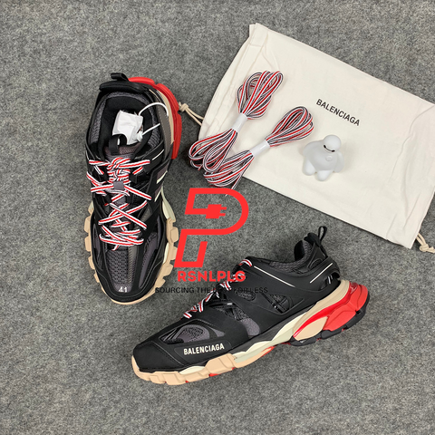 Balenciaga Track Trainer 'Black Red'