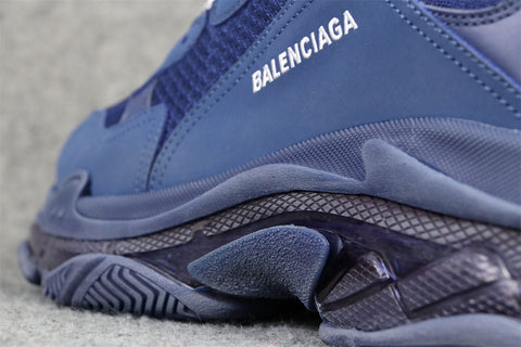 Balenciaga Wmns Triple S 'Clear Sole - Navy'