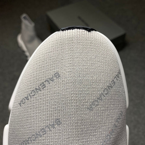 Balenciaga Speed Trainer Mid 'Allover Logo - 'Grey'